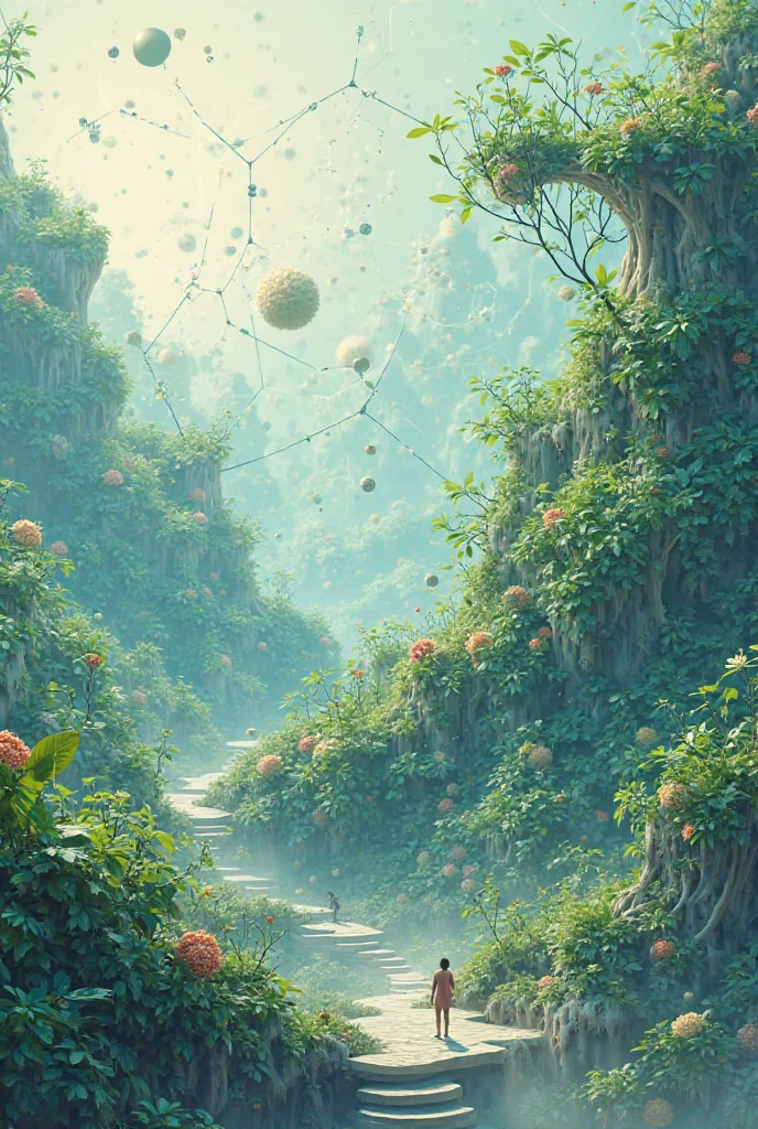 A graphic showing the relationship between nanotechnology and green chemistry