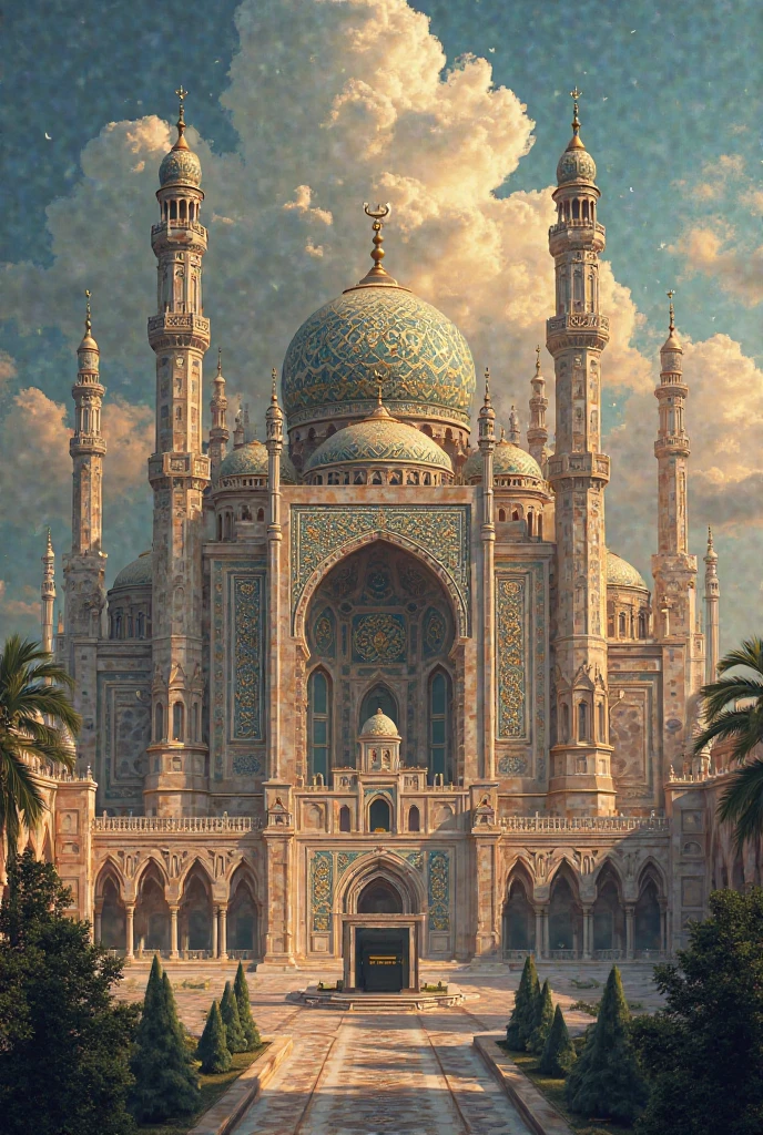 Combination of Imam Reza Shrine and Imam Hussein Shrine and Abu al-Fazl al-Abbas Shrine and Makkah Makrmah and Jamkaran and Kazmin M.