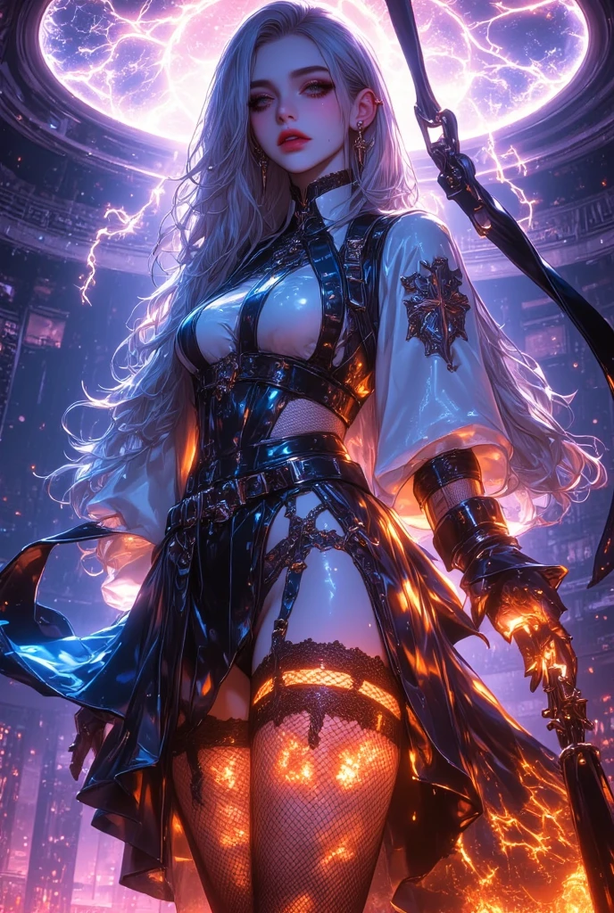 angle below-close near a Will-o'-the-wisp raw varied full-plated-armor-massive chaos dark dark evening Pro-photorealism lights sun illumination luminescence depth optimal resolution perfection ultra precise maximum Lightning contrast global illumination cgi vfx sfx sfx reflex ultra detail Octane rendered extremes enhanced graduated UHD XT3 16K DSLR HDR UnrealEngine5 romm rgb pbr 3dcg fxaa blu-ray color-coded backlights anti-aliasing fkaa txaa rtx ssao opengl-shaders glsl-shaders post-processing post-production cell-shading tone-mapping equirectangular 360 meticulously entangled a magical wizard burning fire incandescent embers burning hearth "the travelling castle" cremations heart A necromancer Dark style Vampire Tourmaline 16k "Wanda Maximoff" Elizabeth Olsen 32years muscular symmetrical bodies heavily dressed unity Cosplay 16K "Scarlet Witch" dazzling ultra-beautiful soft eyes glowing tyndall effect delicate face open mouth teeth smile (skin high detailed: 1.3) Bokeh absurd 16k short hairstyle suave seductive dramatic bridaldress shoulders lace white shirt sleeves white lace best ratio four fingers and an inch Magic hands: 1.3 clavicles papillotes silk satin felt seam strange corsait navel skirt loose swinging spinel thick leather thighs covered garters revealing legs boots solid voluminous fur black abundant short Indigo thick underwear imposing fullbodye heart armor "Heavy Metal" metallic 16k magic covered flat opal bands copper chainmail chrome ruby throne occult Crystalline 16k War submit devastated temple Lava-vitre-mirror strike multishoot-plasmalight ruins 16K Guweiz and James Jean by tattoo CGSCOSITY, etc. Slightly nsfw
