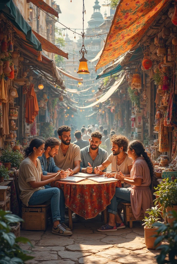 A great marketing image for trading writers in the region