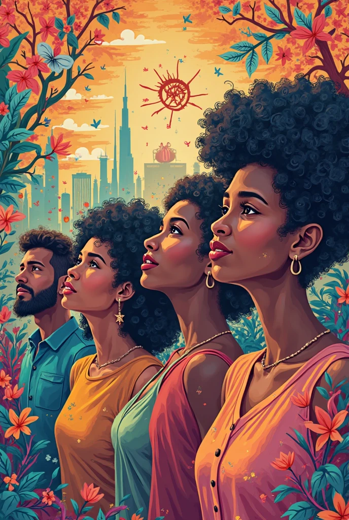 i mean a poster about variety of language 