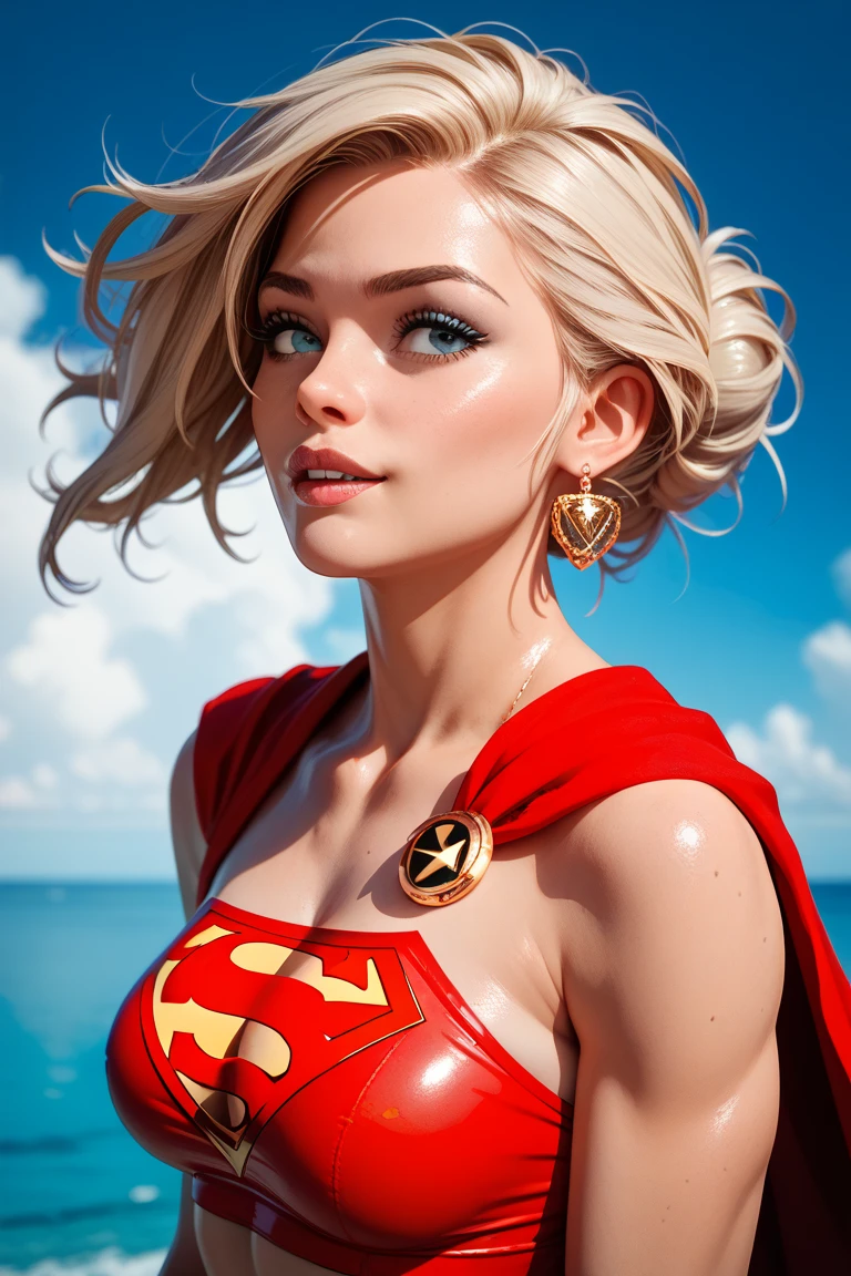 A slender woman's damn good superman