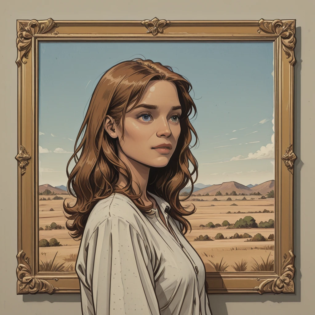 Turn the picture into a classical painting 