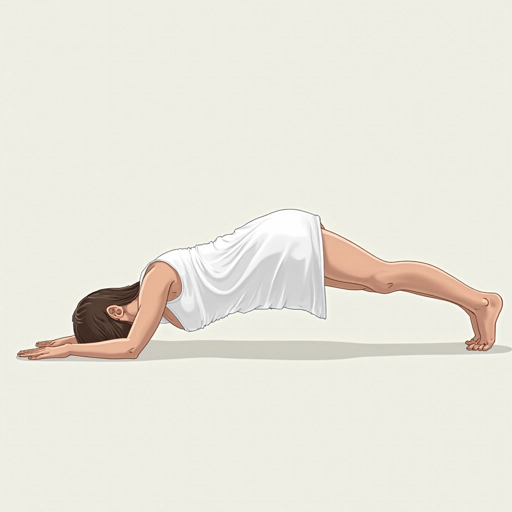 An image for a massage logo, that is with the transparent background and is only the silhouette And be on a circle