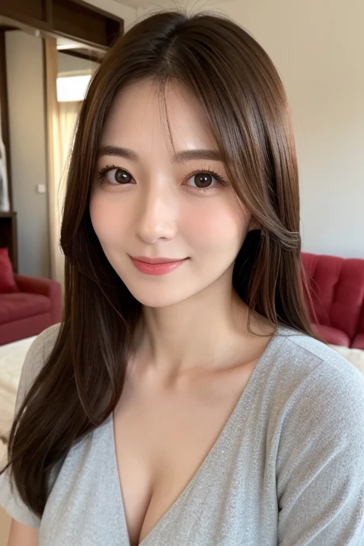 seed:2020674263.((Full body angle:1.1)).((highest quality, 8K, masterpiece:1.3)), ((from below:1.1)).concentrated:1.2, Perfect body beauty:1.4, Hips:1.2, ((Delicate Hair)), (Colorful button-through crop shirt :1.1) , ((highest quality、8K、masterpiece:1.3))、1 Girl、A sloppy smile、Esbian all over、Slim face、Big Boobs、Beautiful woman、(Dark Brown Hair)、Long Hair、1.1、Flickering Valley、Detailed eyes、double eyelid、Blurred Background、超Slim face、Smile、Looking down、stroll、