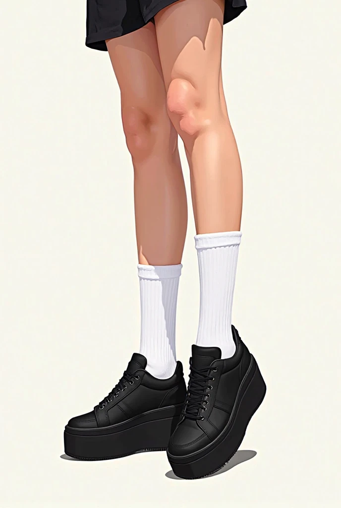 (masterpiece, finely detailed beautiful legs: 1.2), (in the bedroom, lower body photos, Converse high-top canvas shoes with black pantyhose and canvas hot pants, wear a collar around the neck, gray tank top), volumetric lighting, latex choker, high top sneakers, canvas boots,black pantyhose, gray canvas hot pants, gray sports bra, denim shorts, hyper detailed, highly detailed, beautiful, small details, ultra detailed, best quality, sharp, digital illustration, detailed, realism, 4k, 8k, trending on artstation, good anatomy, beautiful lighting, award-winning, photorealistic, realistic shadows, realistic lighting, beautiful lighting, raytracing, intricate details, moody, rule of thirds, masterpiece, (illustration:1.1), highres, (extremely detailed CG, unity, 8k wallpaper:1.1), ultra realistic, masterpiece, bokeh, extremely detailed, intricate, zoomout, colorful, vibrant colors