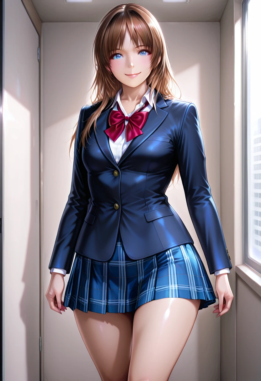 2 high school girls, Female Work MutualAngelic Very beautiful cute young girl, Beautiful details, Beautiful double eyelids, (Big eyes:1.3), Long straight Brown Hair, See-through bangs, Beautiful and graceful face and eyes, small, Straight nose,(14:1.3),Very large breasts,e bit of underwear is visible,
smile, break (Shiny metallic dark blue blazer:1.4),(Metallic pearl white school blouse),(Shiny metallic bright pink neck ribbon tie:1.2),(Ultra-shiny metallic pink pleated skirt :1.4),(Highly reflective uniform:1.5),(Very beautiful cute girl:1.2), Very beautiful cute young girl, Beautiful details, Beautiful double eyelids, (Big eyes:1.3), Long straight Brown Hair, See-through bangs, Beautiful and graceful face and eyes, Laughter, Very shiny dark blue pleated skirt:1.1),break
(Very beautiful cute girl, Beautiful details, Beautiful double eyelids:1.3), (Soft Saturation: 1.3), (Fair skin: 1.4), (Big eyes:1.4), break
Very beautiful cute girl, Sharp focus, Brown Hair, Very beautiful cute girl, RAW Photos, High resolution, Perfect detail, Professional photography, Professional Lighting, Strong lighting,
break
(smile:1.6)mini skirt,Gal,(Browsing Caution),(Two Girls), 2 high school girls,