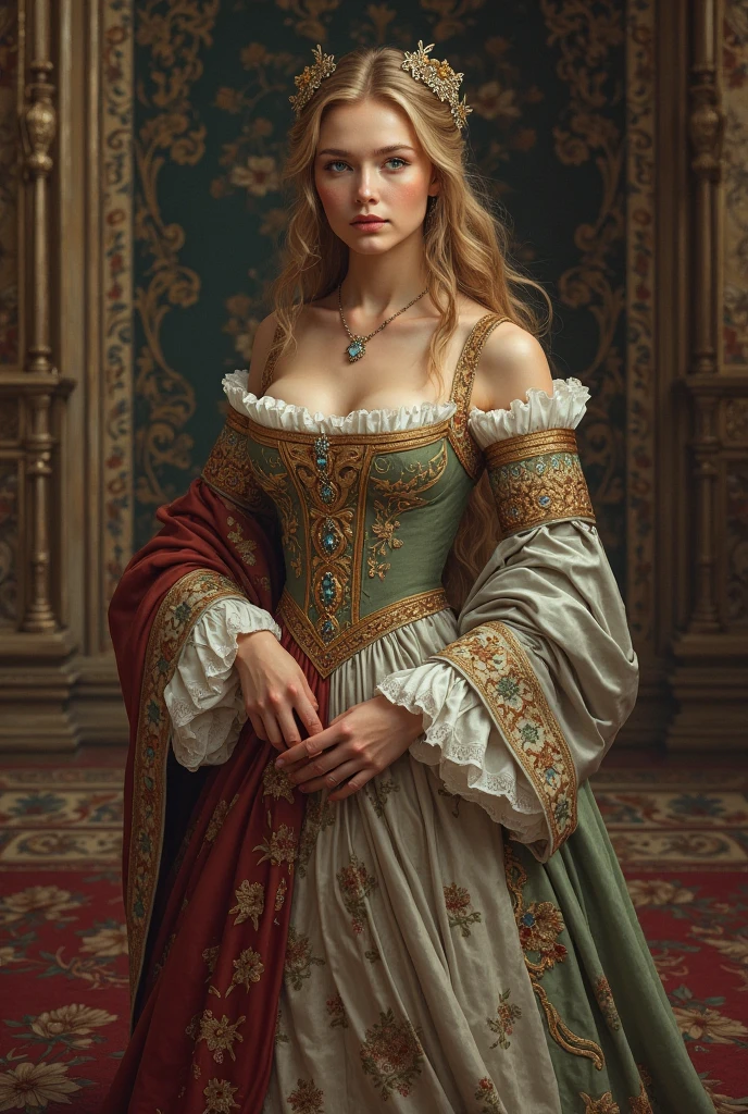 Woman of the noble middle ages