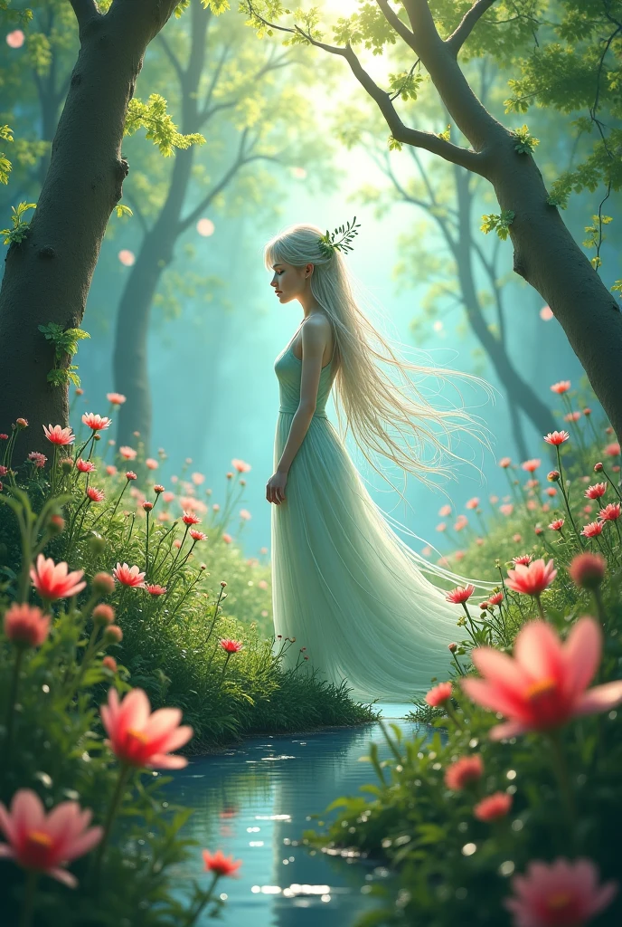 spring　fantastic　Mysterious　 Scenery
