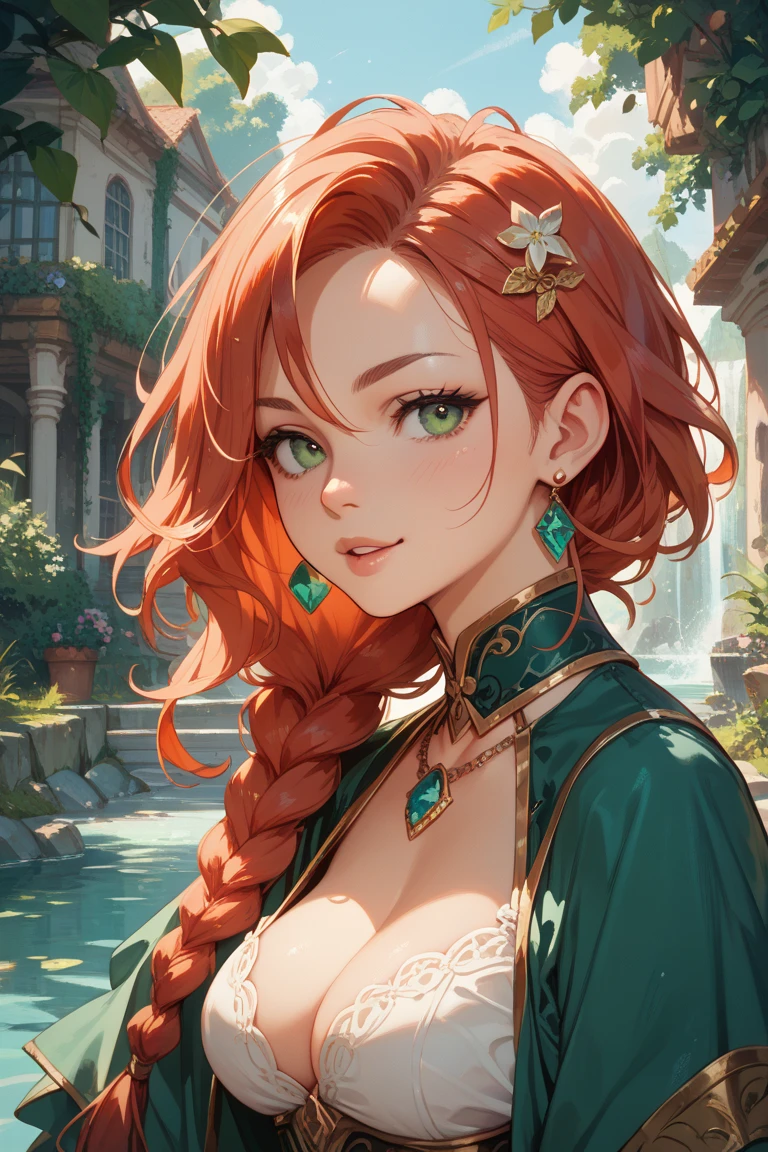 Half of the green Gachapin and the red Mook