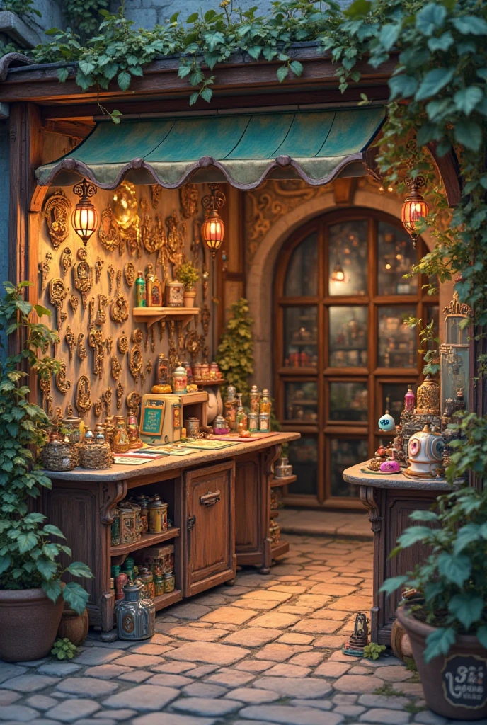 Shop of key  animation 