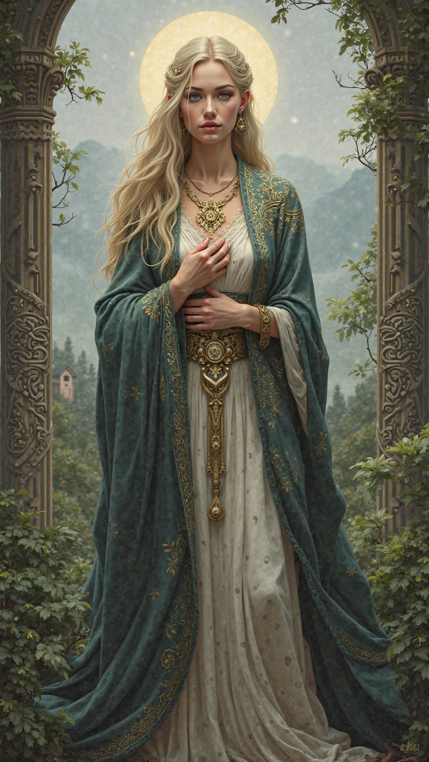 An image of the Norse goddess Eir 