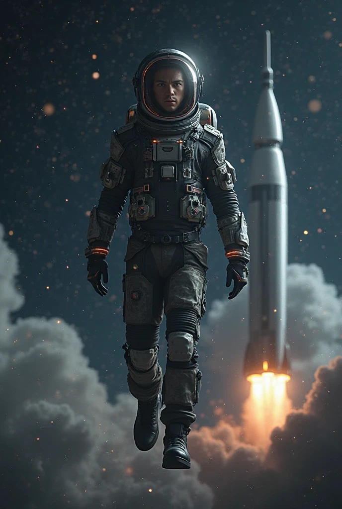 ((ultra real detailed.The astronaut) (Masterpiece, Top quality, Best quality, offcial art, Beauty and aesthetics: 1.2), Very detailed, Colorful, Most detailed, branches, The astronaut, (Mards)The astronaut(canyons), (Linen future spacesuit), Angry fighting stance, looking at the ground, Batik linen bandana,Astronaut Canyon(Abstract propylene splash:1.2), Dark clouds lightning background,Sprinkle with gold dust(realisticlying:1.4),Breakage,Abandoned spacecraft,starryskybackground, A high resolution, the detail, RAW photogr, Sharp Re, Nikon D850 Film Stock Photo by Jefferies Lee 4 Kodak Portra 400 Camera F1.6 shots, Rich colors, ultra-realistic vivid textures, Dramatic lighting, Unreal Engine Art Station Trend, cinestir 800,Ice crystals flutter,(((Mards)))Breakage,Abandoned spacecraft