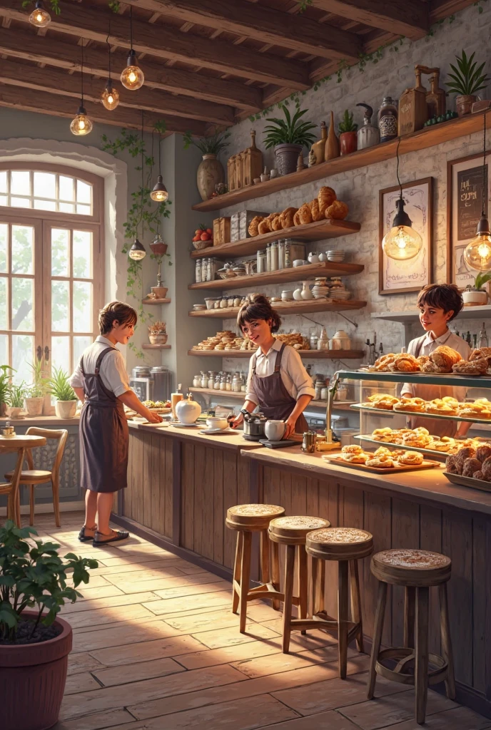 Coffee and pastry shop 