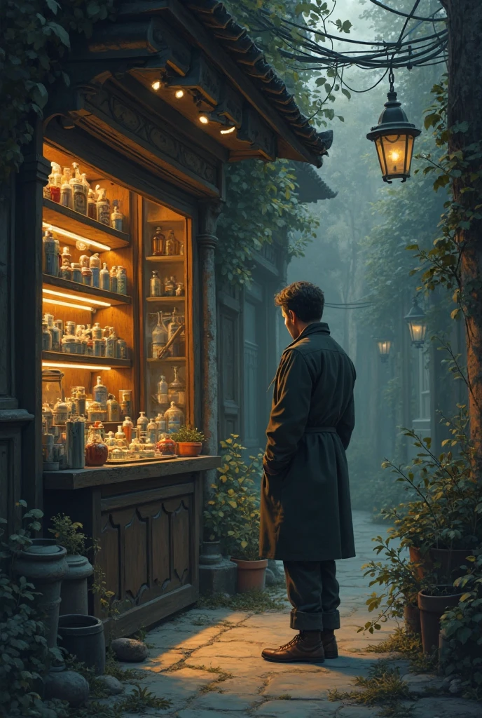 দোকানদার চুপ করে যায়। হঠাৎ সে টের পায়, দোকানের কোণার সেই নীরব উপস্থিতি তার কত আপন হয়ে উঠেছিল।