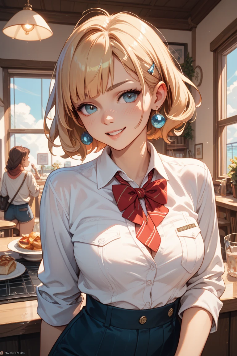 Women whose stomachs swell due to 