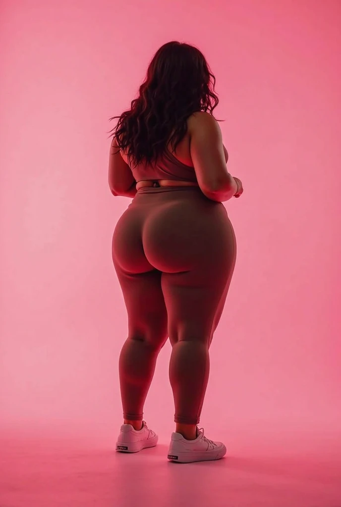 there are two people standing under a shelter talking to each other, photo still of behind view, shot from the back, view from the back, seen from the back, back of the hair, from the back, wearing a black hoodie, with curly red hair, facing away from camera, long dark curly hair, over the shoulder view, in a black hoodie, beautiful girl, big ass, huge ass, bbw, from behind, thick, thick thighs, wide hips, bbw, big , sideboob, giant ass, back view, big butt, round butt, tight underwear, underwear halfway off, underwear taking off, grabbing ass, ass spilling over underwear, too thick for clothes, looking left, leftwards, latina, from behind, tall girl