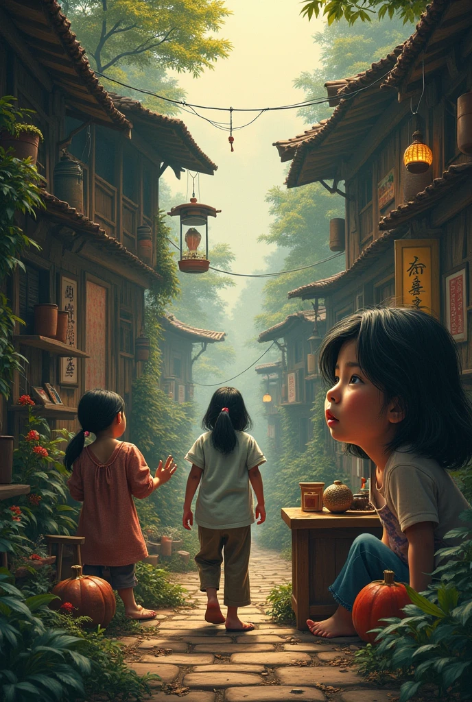 bohoai children playing with a ball