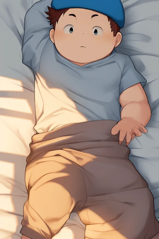 Yelan, 1baby, As a baby on a baby bed, 8k, high detailed, high quality