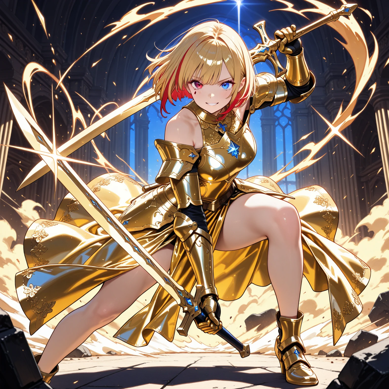 Fate/Grand/Order、Gorgeous Inferno、Crimson Saint、Joan of Arc burned at the stake、Joan of Arc in Flames、Blonde、Braided Hair、Blue Eyes、Big Tits Mature Woman、Big Tits Mature Woman、A sword that embodies flames、Saint Catherine's Sword、Concept crystallized weapons、Sword of Imagination、「The heavens are filled with the glory of the Lord.。The sky is the work of your hands。During the day, words are conveyed、The night tells knowledge。My heart burns within me、The more I think about it, the more it burny End is Here。My lifespan is here。The fragility of my life is here。With the only thing left、Guard his steps.。Lord,、I entrust myself to you。」This flame is a flame for the salvation of something.、This flame must be crushed by her、I can only destroy what I think。