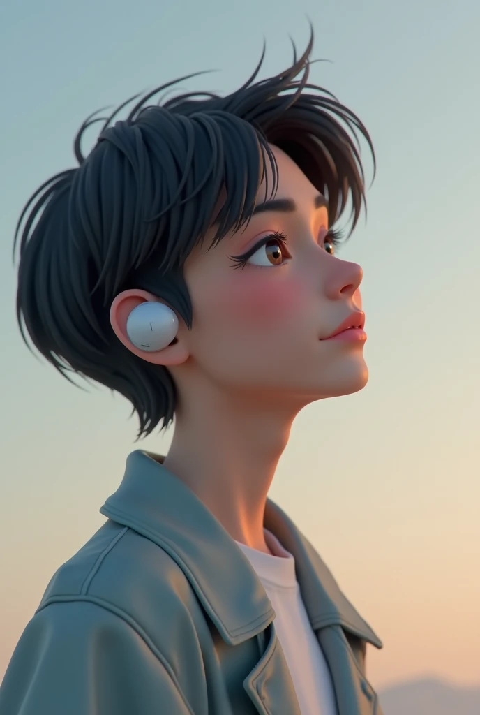Can we get a character who gives the impression of someone listening to music on airpods? Bomb