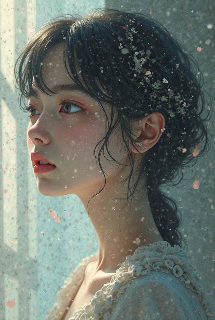 Psychology related asthetic image of not a anime character