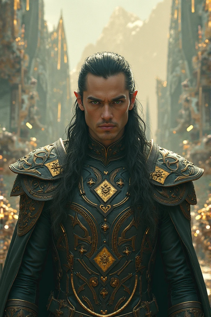 cinema poster, centered art, head and shoulders, 1 Warrior , standing alone, ((standing alone)), (((apenas um personagem))), Full body photorealistic A male warrior. slanted eyes. sculpted lips.Youngh. bonitas. in a castle. (((White skin with scales))) light green eye. hair long black ((dynamic fighting pose)), rosto bonitas, fancy,wearing a toga, Game of Thrones,, Game of Thrones, gothic colors, climate of tension and terror, Adobe Illustration, trends on ArtStation, 8k, Hard disk , master part, arte linda, details Intricate, cinematic lighting .