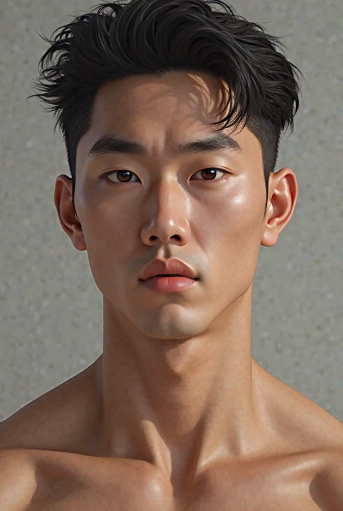 Realista 8k , A muscular and handsome Korean