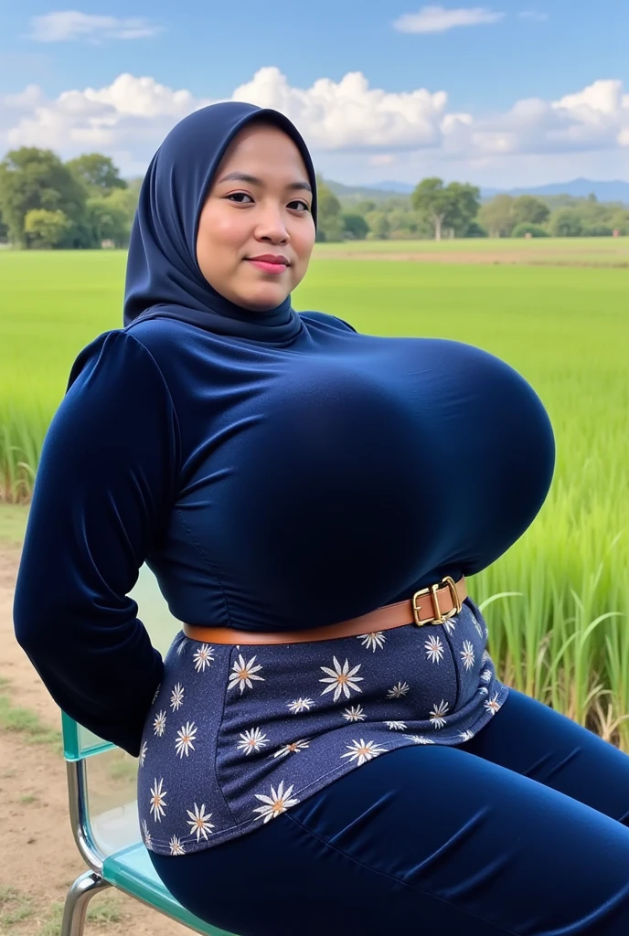 ((HIJAB MALAY GIRL)), ((BBW)), SHORTS, HUGE WIDE BUTT, WIDE BUTT, 63 YEAR OLD METURE women's, METURE women's, (ROSE LIPS), (ADIDAS SNEAKERS), (TIGH SKIRT), walking in style on a Village river, (ANGRY FACE EXPRESSION), TRANSPARENT, STAYING, THICK FOG. FOGGING, (ANGRY FACE EXPRESSION),