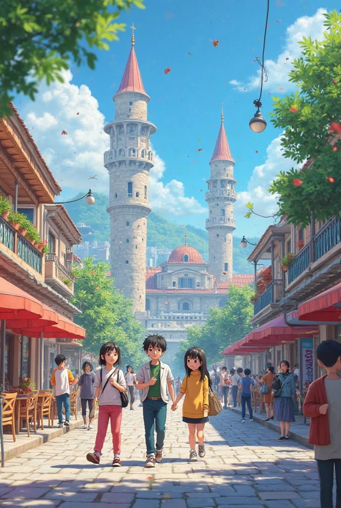 A short introduction video of 3d anime about the city of Aksaray