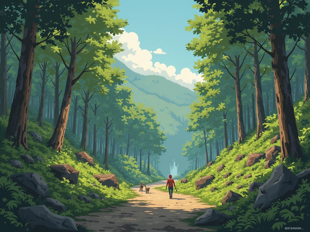 Mission 2: The Vanishing Forest / Kaybolan Orman
Storyline (EN): A vast forest is being cut down for construction. The animals are losing their homes. You have to stop the machines and convince the town to plant new trees.