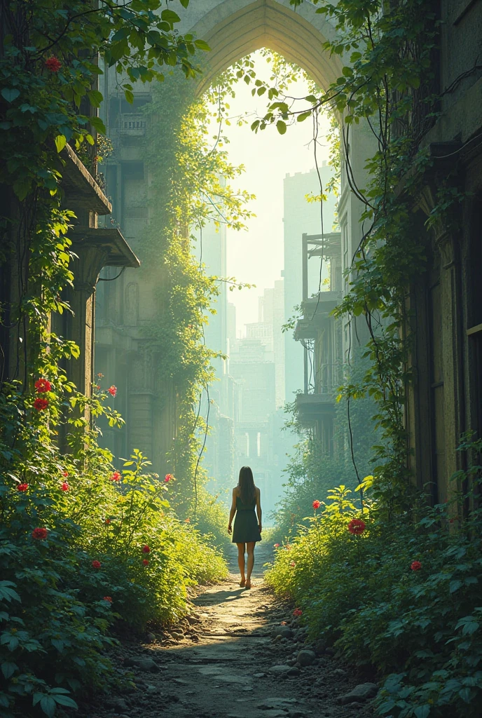 Post-apocalyptic garden 