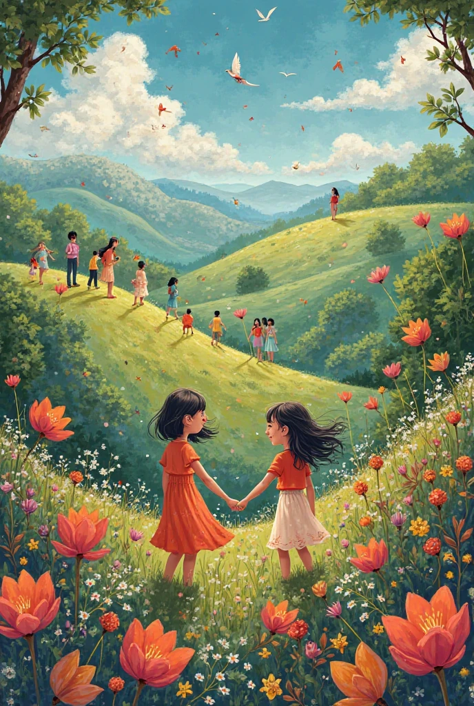 Music, love, travel, nature, food