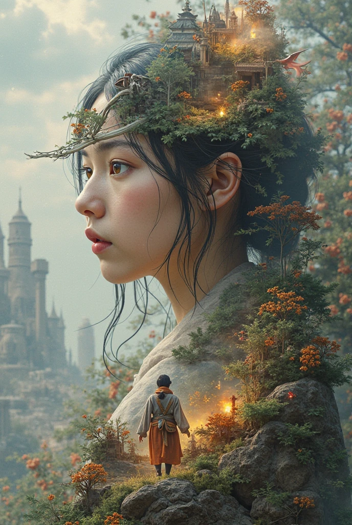 Combine all the pictures u generated in one