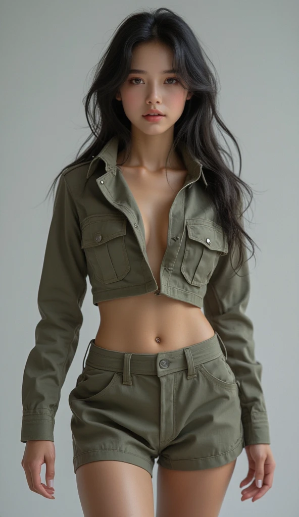 Tentara Wanita Yang memakai rok