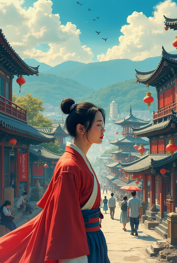 my life in korean boy and korean 