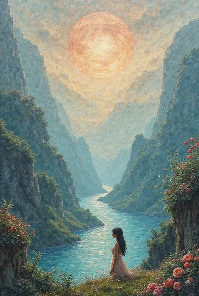 a beaytiful dream painting on rectangular breaker board