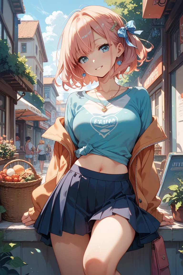Official art using high-quality hand-drawn watercolor sketch techniques. (best quality,4k,8k,highres,masterpiece:1.2),ultra-detailed,beautiful detailed eyes,A girl with beautiful eyes, everyone, beautiful anime girl, cute anime girl, smooth anime art, anime style, elegant colors, soft lighting, delicate beautiful eyes, very coquettish, (beautiful large breast:1.2), (correct hands:1.2),