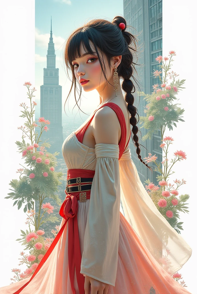 Human style but anime 