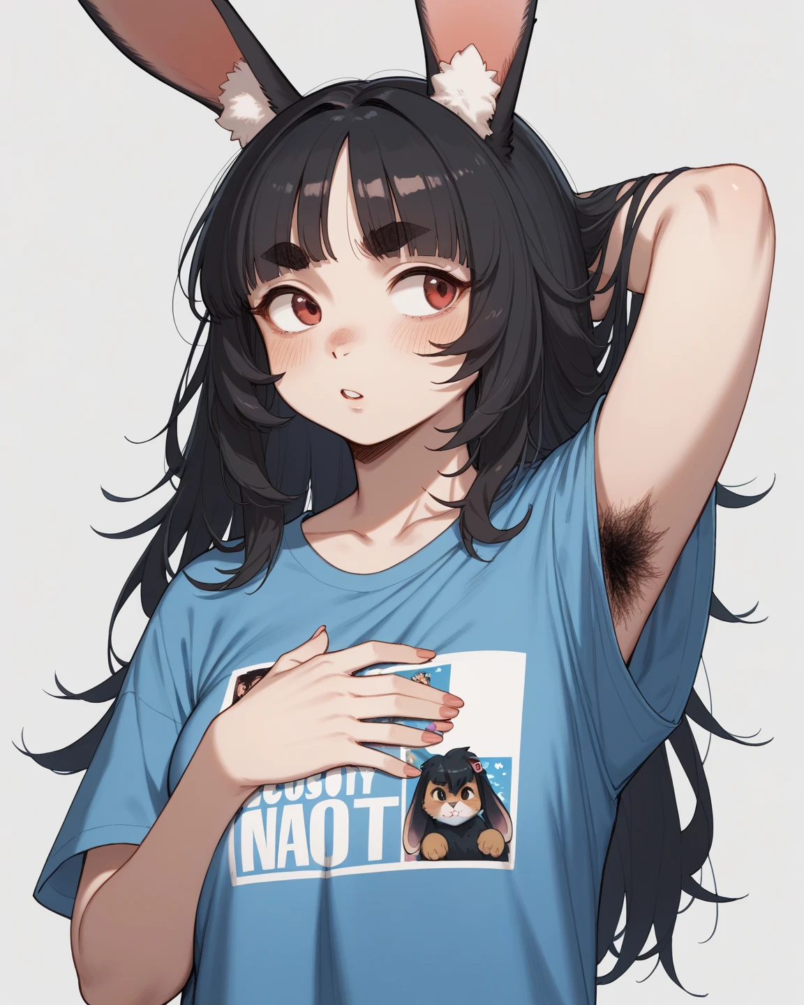 medium hair, black hair, ahegao, first-person view, super detail, 2D, Topless, png