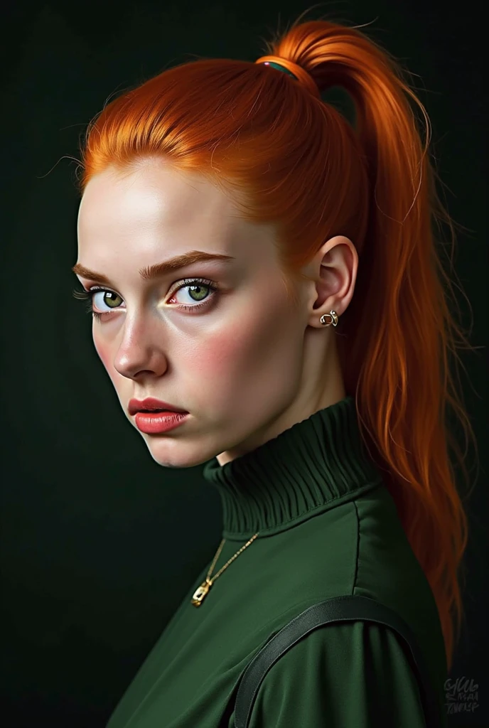 Irish ponytail, czarny!
