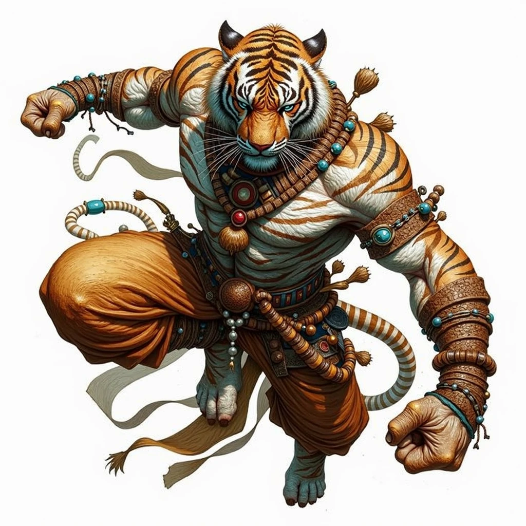 nsfw, (High resolution, best quality, masterpiece, high detailed),
((image of King from Tekken, king_tekken7)), wrestling outfit, muscular male, muscular, (Big penis, Large penis:1.2),
((((Sweaty)))), ((angry)), ((blush)), (Tentacle bondage, tentacle bdsm, Tentacle:1.7)
tentacles, bound, restrained, (bound wrists by tentacles, bound torso by tentacles, hanging), (from below:1.3), solo,