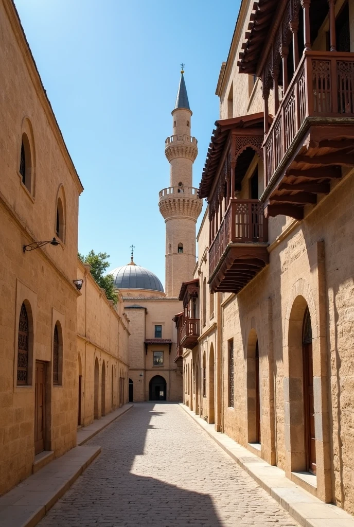 photograph highlighting the Muslim reign in Spain, with cultural and architectural elements of the fifth century.
