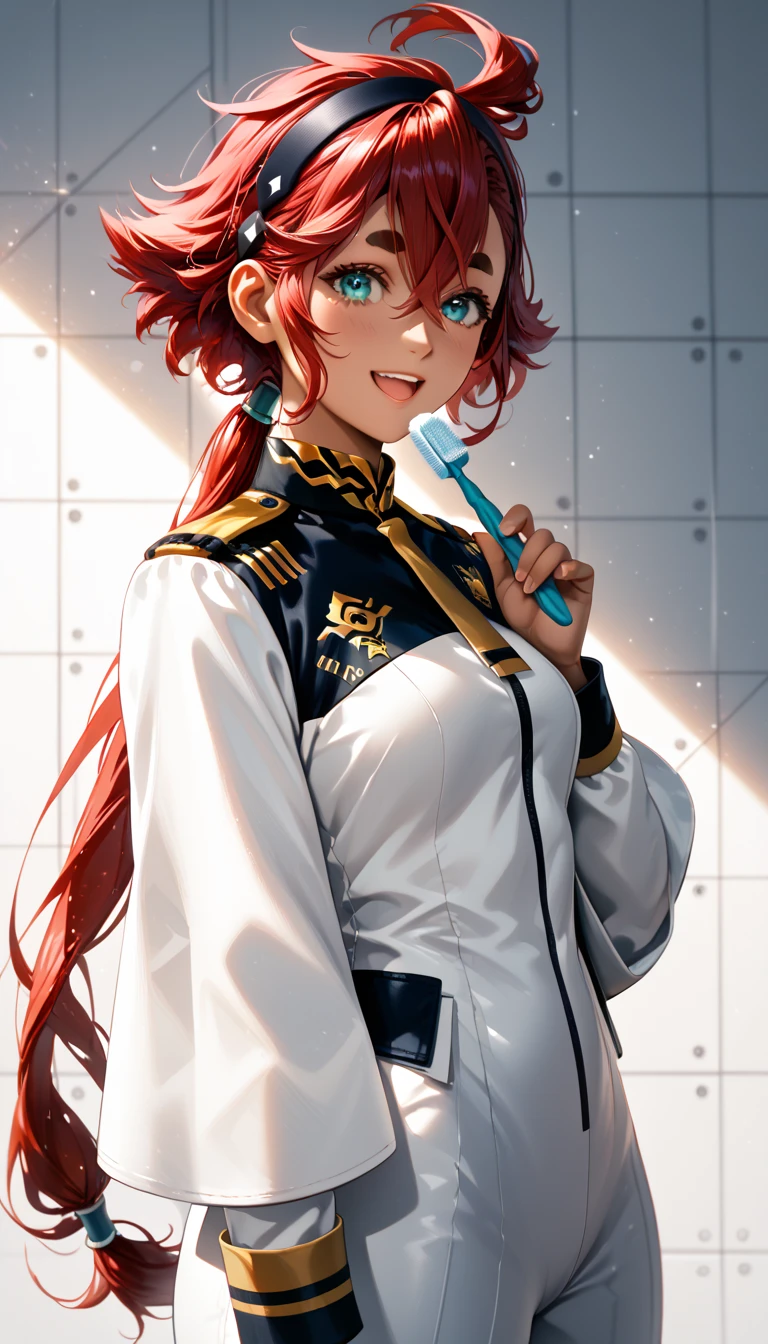 solo coloca el cuerpo de kugisaki nobara con su uniforme.