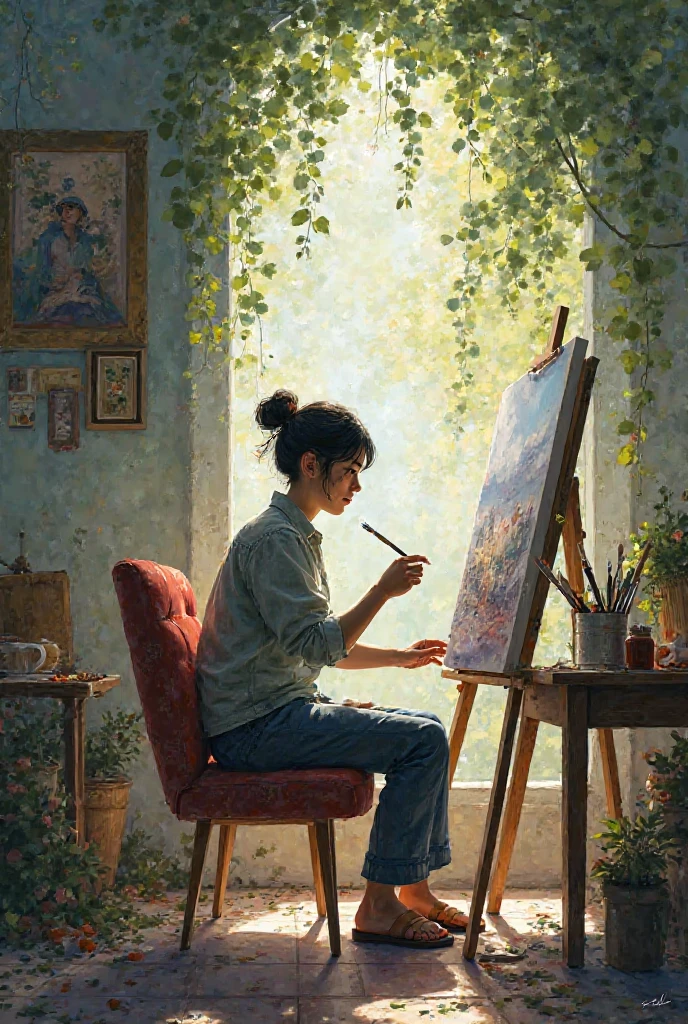 I want someone to sit and paint these pictures