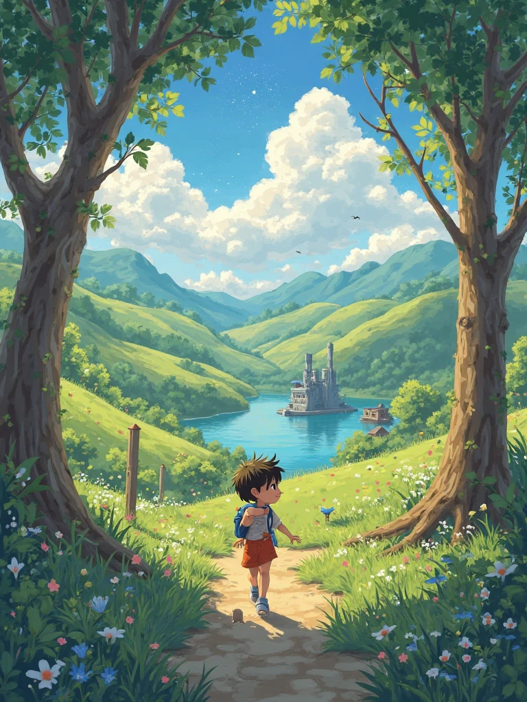 Make it Ghibli ai please