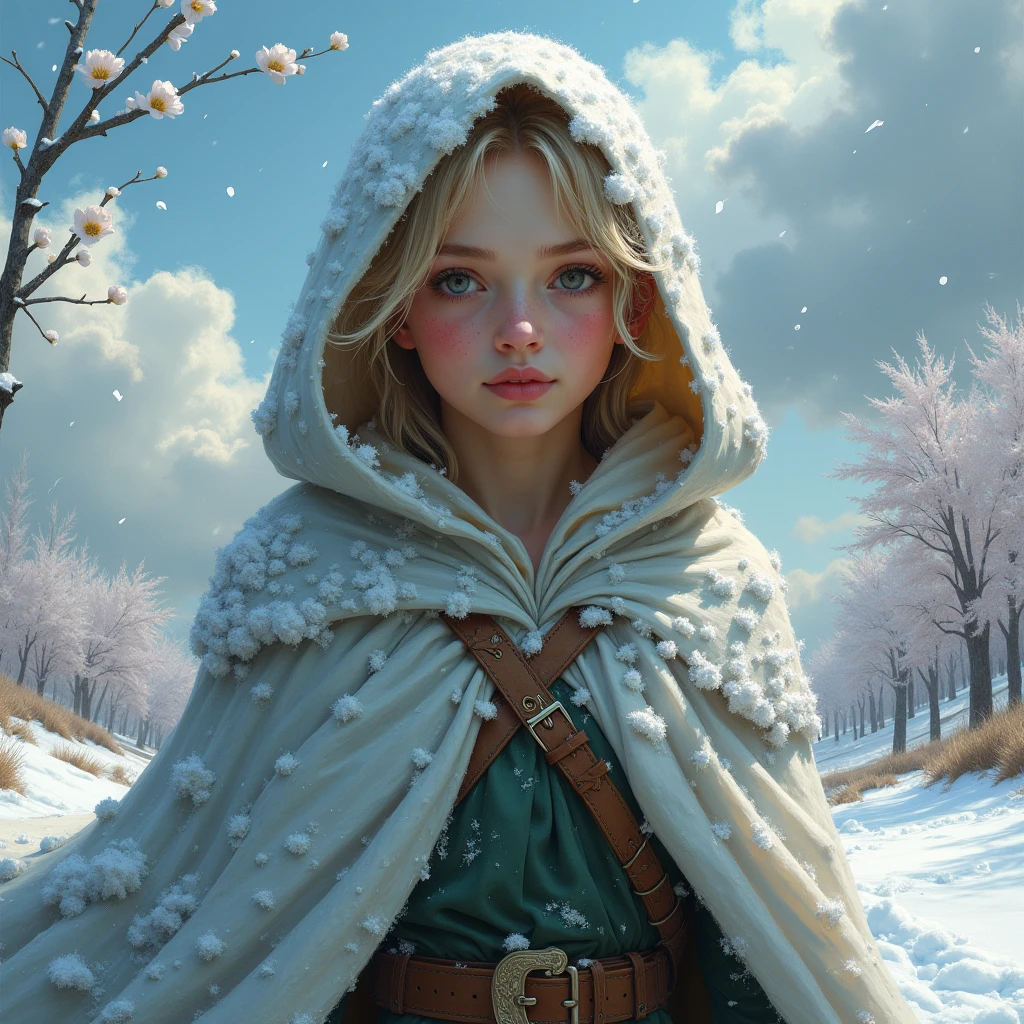 portrait of march personification