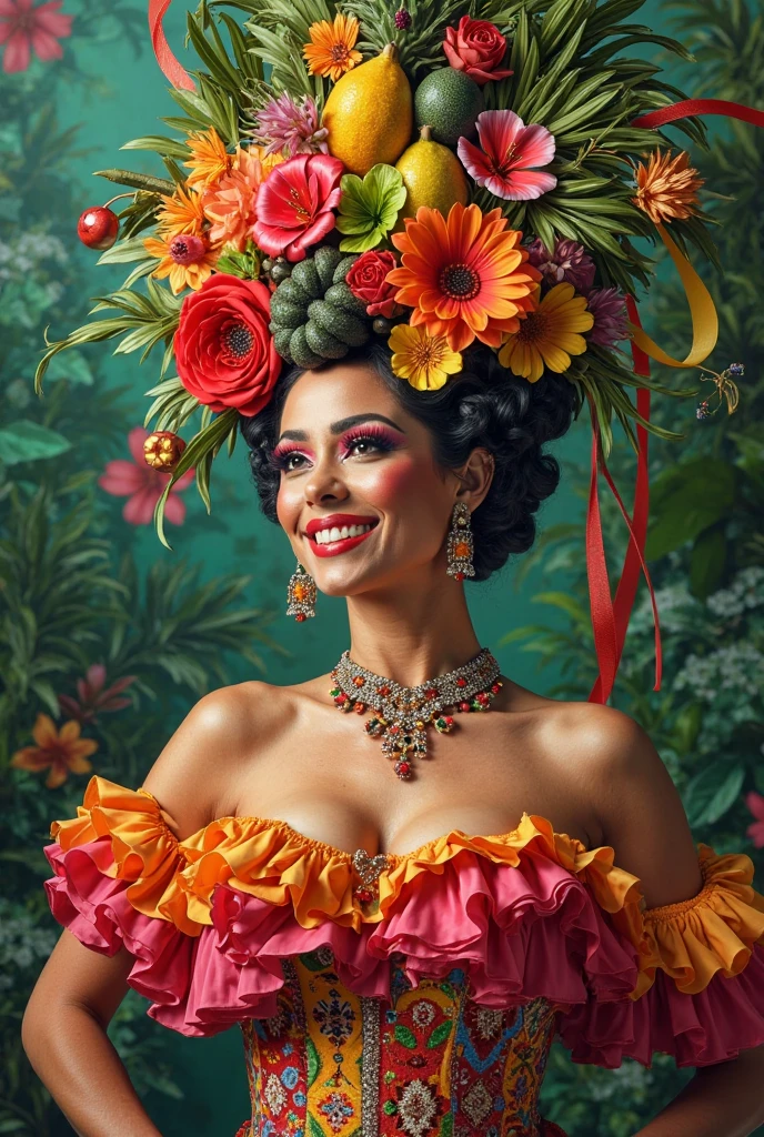 Recreate Carmen Miranda photo 