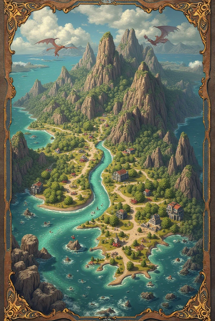 Create a fantasy map