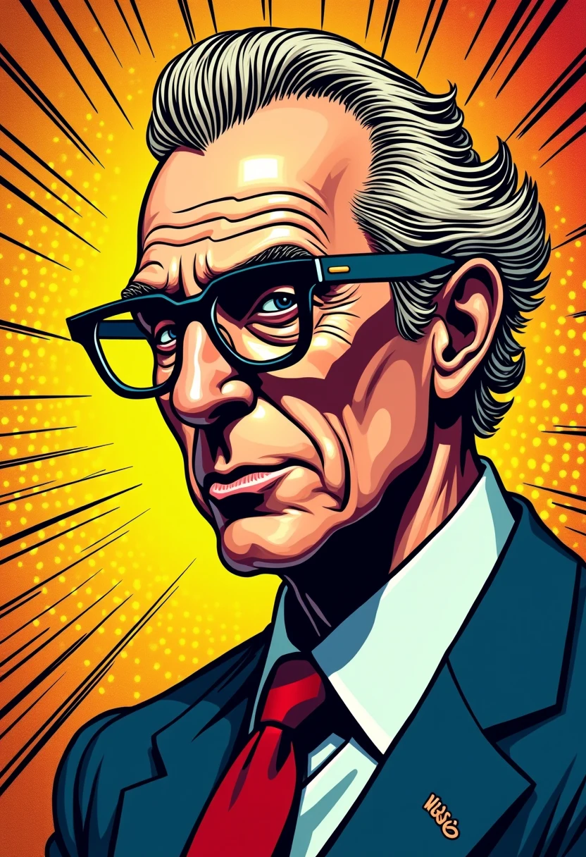 I would like to create a comic style photo of Lichtenstein